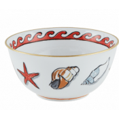 Ginori Il Viaggio Di Nettuno White Bowl - 6.75"